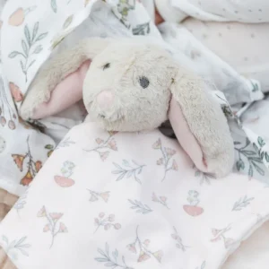 Little Linen Comforter - Harvest Bunny
