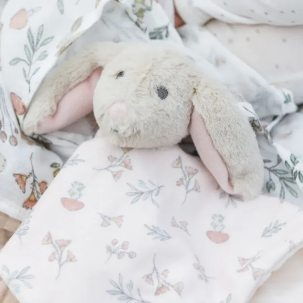 Little Linen Comforter - Harvest Bunny