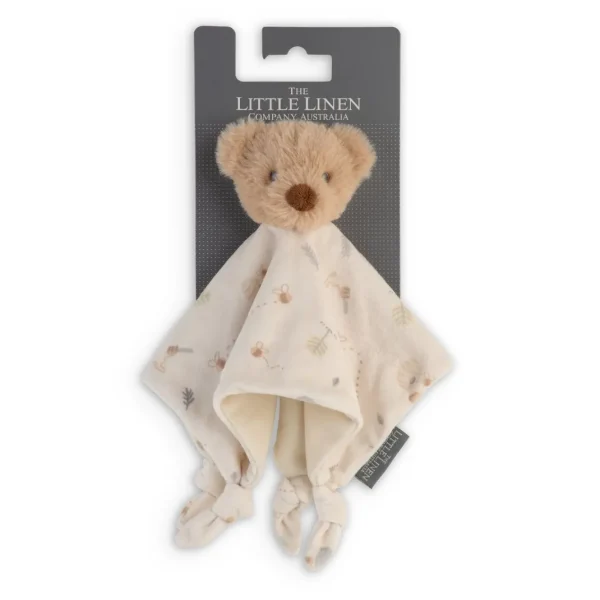 Little Linen Comforter - Nectar Bear