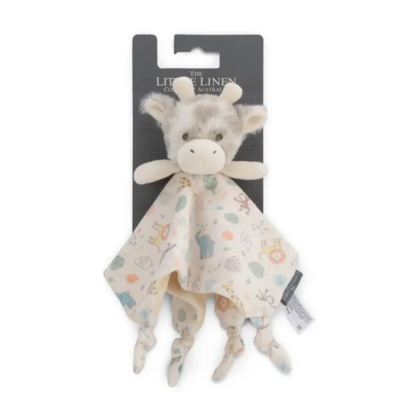 Little Linen Comforter - Savana Giraffe