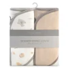 Little Linen Hooded Towel 2pk - Nectar Bear