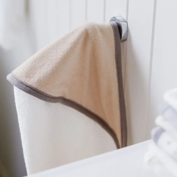 Little Linen Hooded Towel 2pk - Nectar Bear