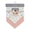 Little Linen Jersey Bib 2pk - Harvest Bunny