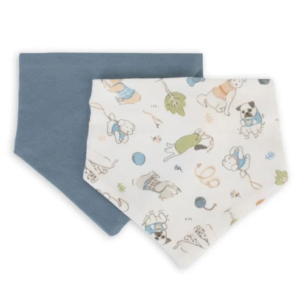 Little Linen Jersey Bib 2pk - Barklife Dog