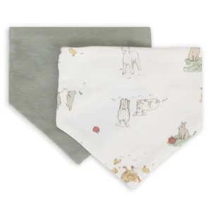 Little Linen Jersey Bib 2pk - Farmyard Lamb