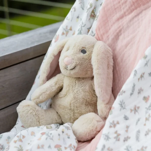 Little Linen Muslin 3pk - Harvest Bunny