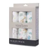 Little Linen Muslin 3Pk - Safari Bear