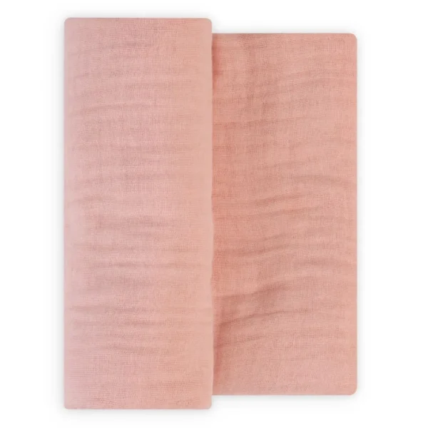 Little Linen MUSLIN 1PK SOLIDS - HARVEST BUNNY