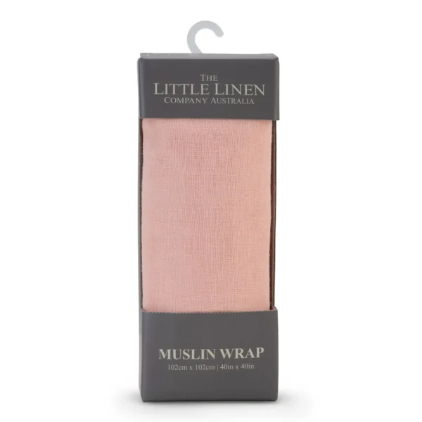 Little Linen MUSLIN 1PK SOLIDS - HARVEST BUNNY