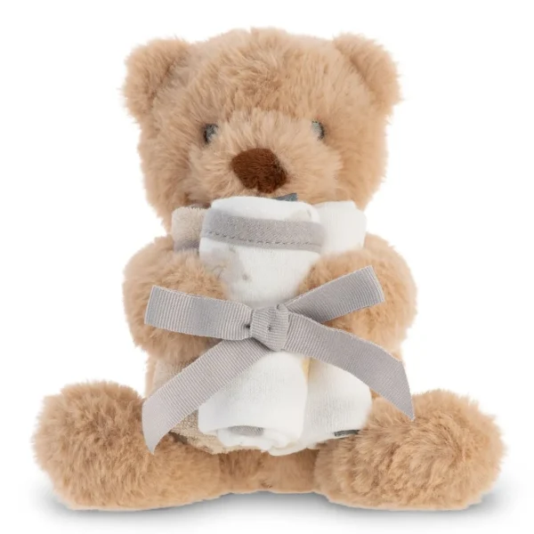 Little Linen Plush Toy & Washers - Nectar Bear