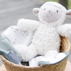 Little Linen Plush Toy & Washers - Farmyard Lamb