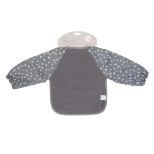 All4Ella Long Sleeve Bib - Grey