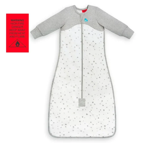 Love To Dream Sleep Bag™ Organic Long Sleeve 1.0 TOG - Stellar White