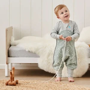 Love To Dream Sleep Suit™ Organic Long Sleeve 1.0 TOG - Stellar Olive