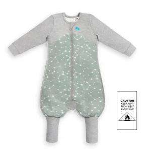 Love To Dream Sleep Suit™ Organic Long Sleeve 1.0 TOG - Stellar Olive
