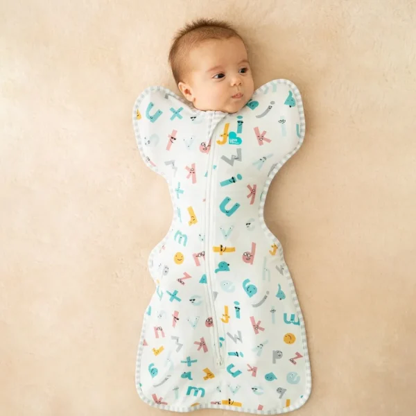 Love To Dream ™ Swaddle Up™ EcoVero™ 1.0 TOG - Alphabet Soup