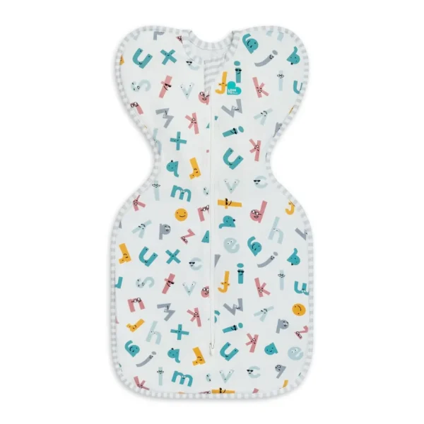 Love To Dream ™ Swaddle Up™ EcoVero™ 1.0 TOG - Alphabet Soup