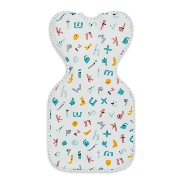 Love To Dream ™ Swaddle Up™ EcoVero™ 1.0 TOG - Alphabet Soup