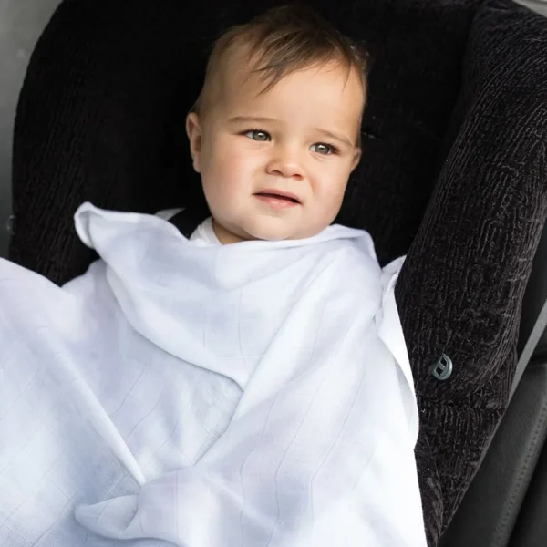 Little Linen Lt Bamboo Muslin Wrap 3Pk
