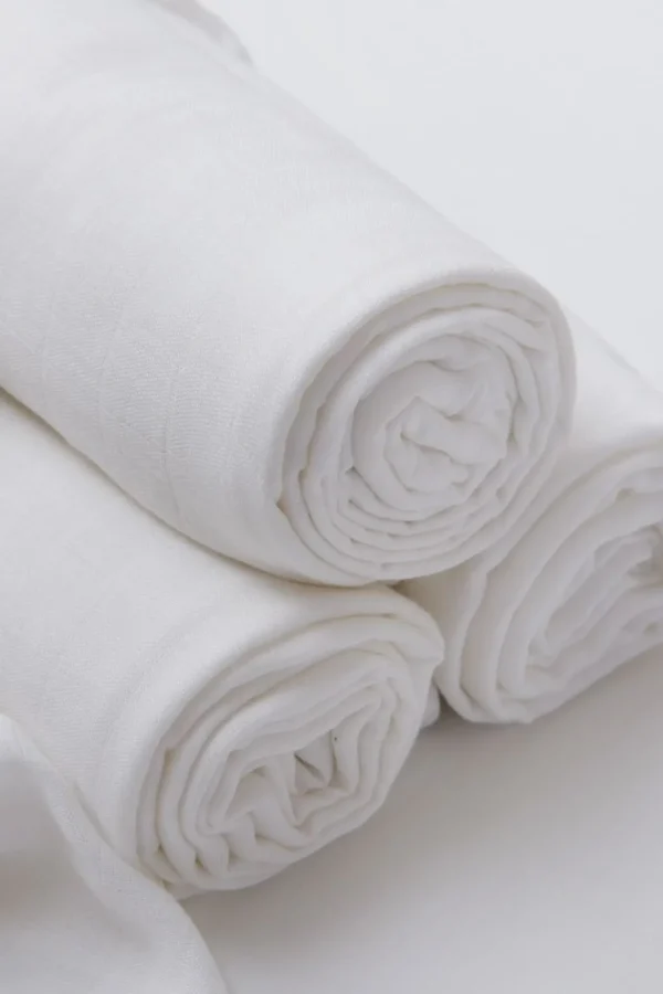 Little Linen Lt Bamboo Muslin Wrap 3Pk