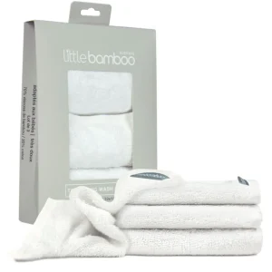 Little Linen Lt Bamboo Towelling Washer 3Pk