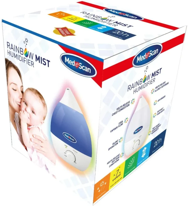 Medescan Rainbow Mist Humidifier