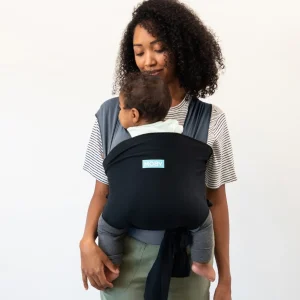 Moby Easy Wrap - Charcoal/Black
