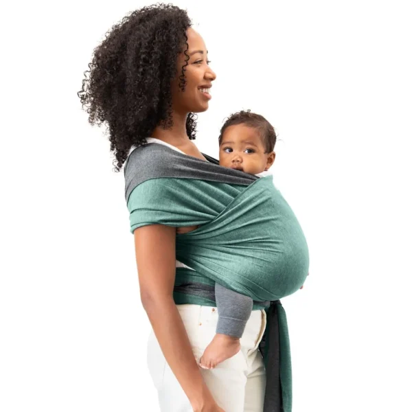 Moby Reversible Wrap - Jade/Grey