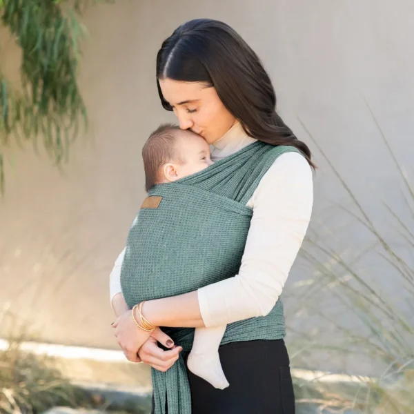 Moby Waffle Knit Wrap - Saguaro