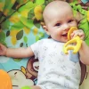 Mombella Dancing Elephant Teether - Blue