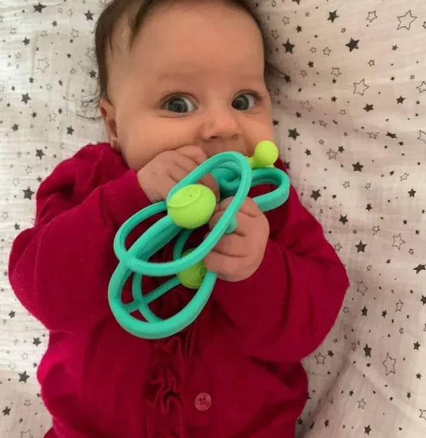 Mombella Snail Teether Rattle