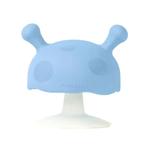 Mombella Mushroom Soothing Teether - Blue