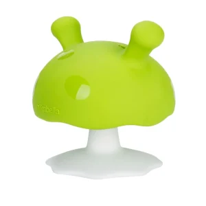 Mombella Mushroom Soothing Teether - Green