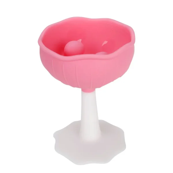 Mombella Mushroom Soothing Teether - Pink