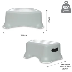 My Carry Potty My Little Step Stool - Pearl Grey