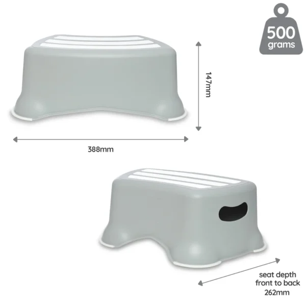 My Carry Potty My Little Step Stool - Pearl Grey