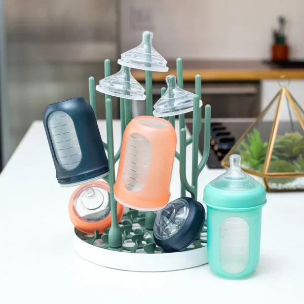 Boon Nursh 8Oz Bottle 3pk - Mint Multi