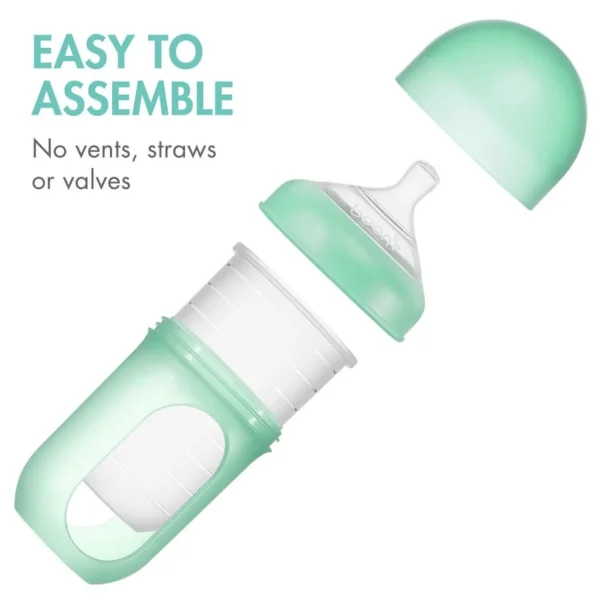 Boon Nursh 8Oz Bottle 3pk - Mint Multi