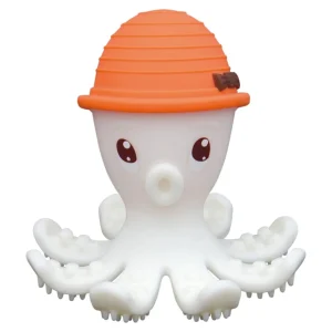 Mombella Octopus Teething Toy - Orange