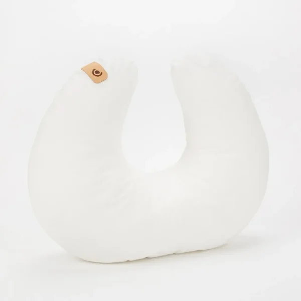 Cuddle Co Organic Cotton Feeding & Infant Support Pillow - White