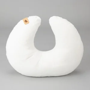 Cuddle Co Organic Cotton Feeding & Infant Support Pillow - White