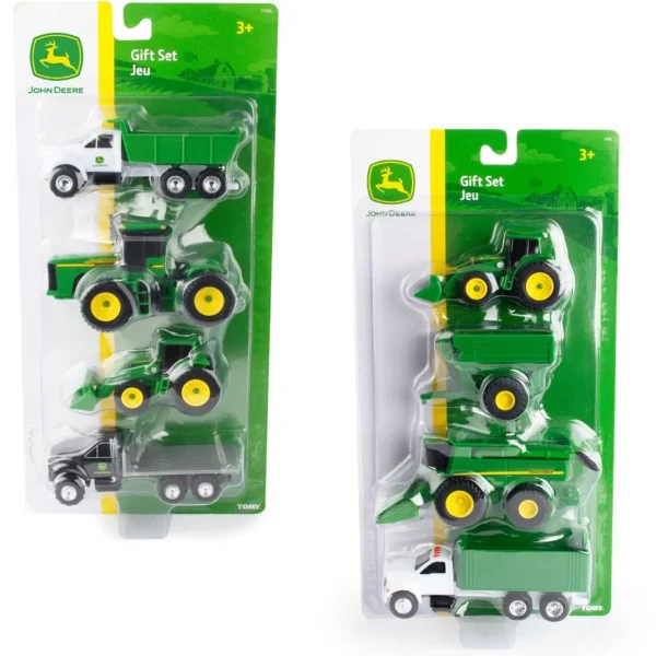 John Deere 4 Piece Vehicle Carded Set