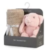 Little Linen Plush Toy & Blanket - Harvest Bunny