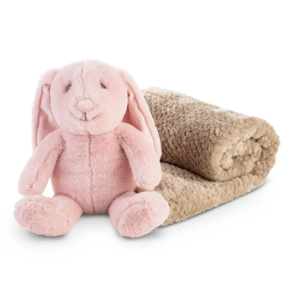 Little Linen Plush Toy & Blanket - Harvest Bunny