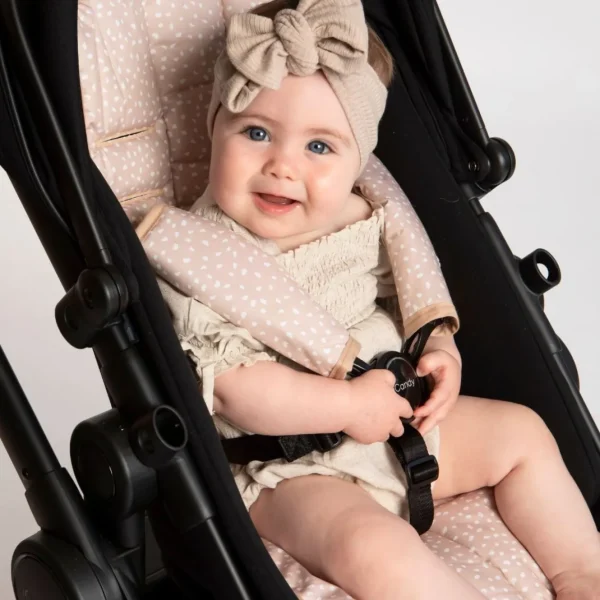 All4Ella Pram Liner - Beige Dots