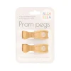 All4Ella Pram Peg 2pk - Sand