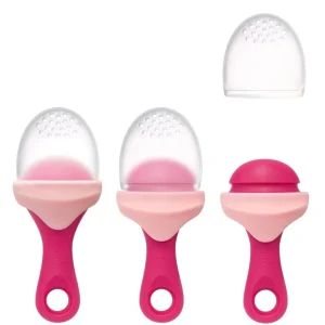 Boon Pulp Silicone Feeder - Pink/Blush