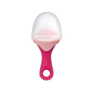 Boon Pulp Silicone Feeder - Pink/Blush