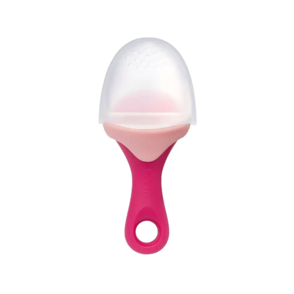 Boon Pulp Silicone Feeder - Pink/Blush