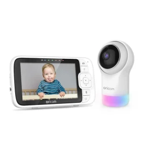 Oricom 5" Smart HD Nursery Pal Glow+ Baby Monitor